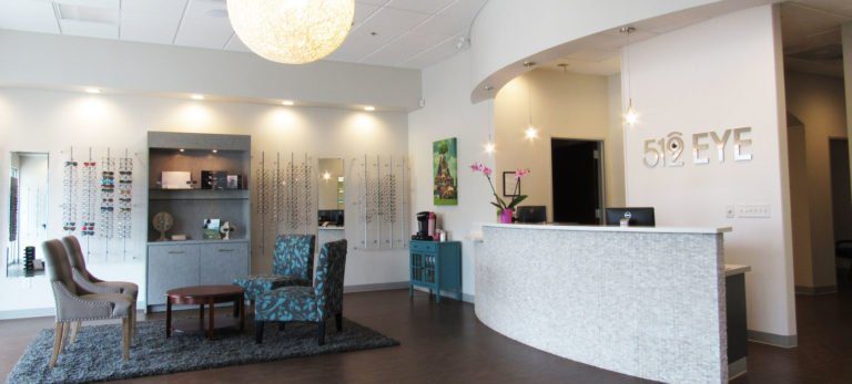 Eye doctor's office in South Austin, TX