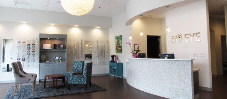 Eye doctor's office in South Austin, TX